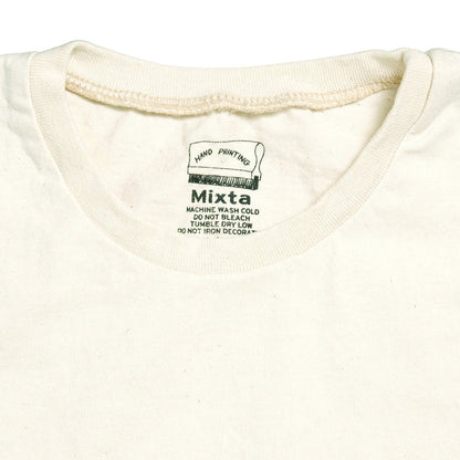 Mixta - CREW NECK PRINT TEE - SHARE LOVE