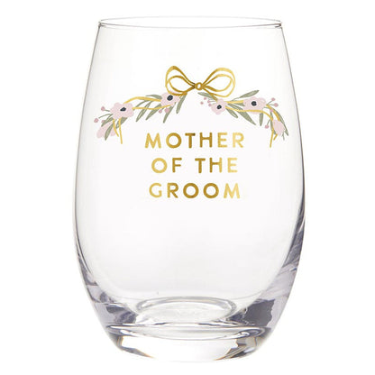 Mother of Groom Boxed Glass - Madison's Niche