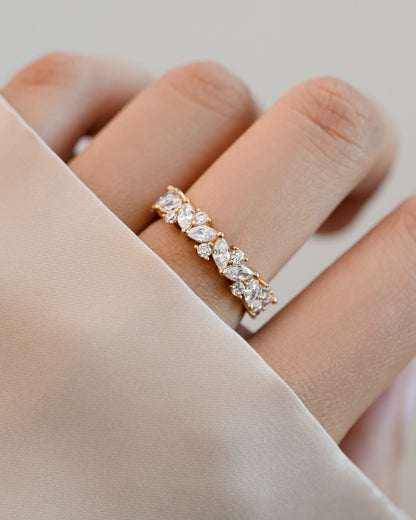 5mm Multi Stone Ring