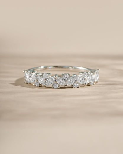4mm Multi Stone Ring