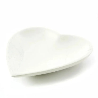 Natural Soapstone Heart Dish