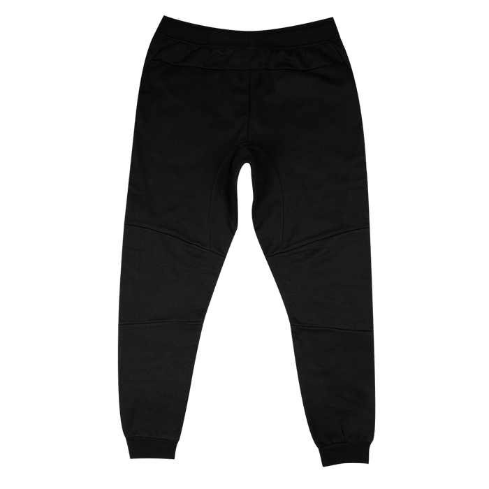 NP Embroidered Men's Panelled Jogger - Black