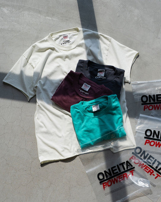 【ONEITA × Fort General Store】Chop & Dye S/S Power Tee