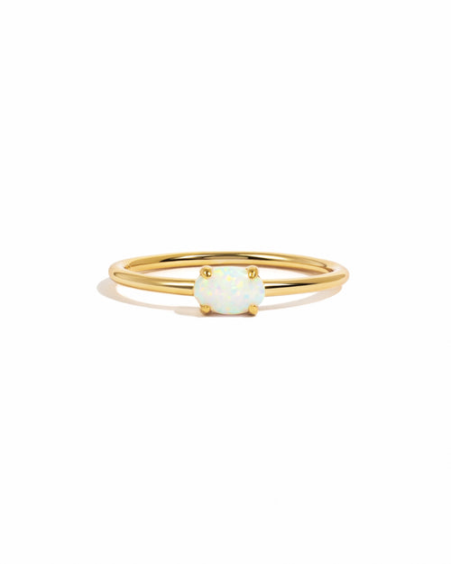Opal Oval Ring