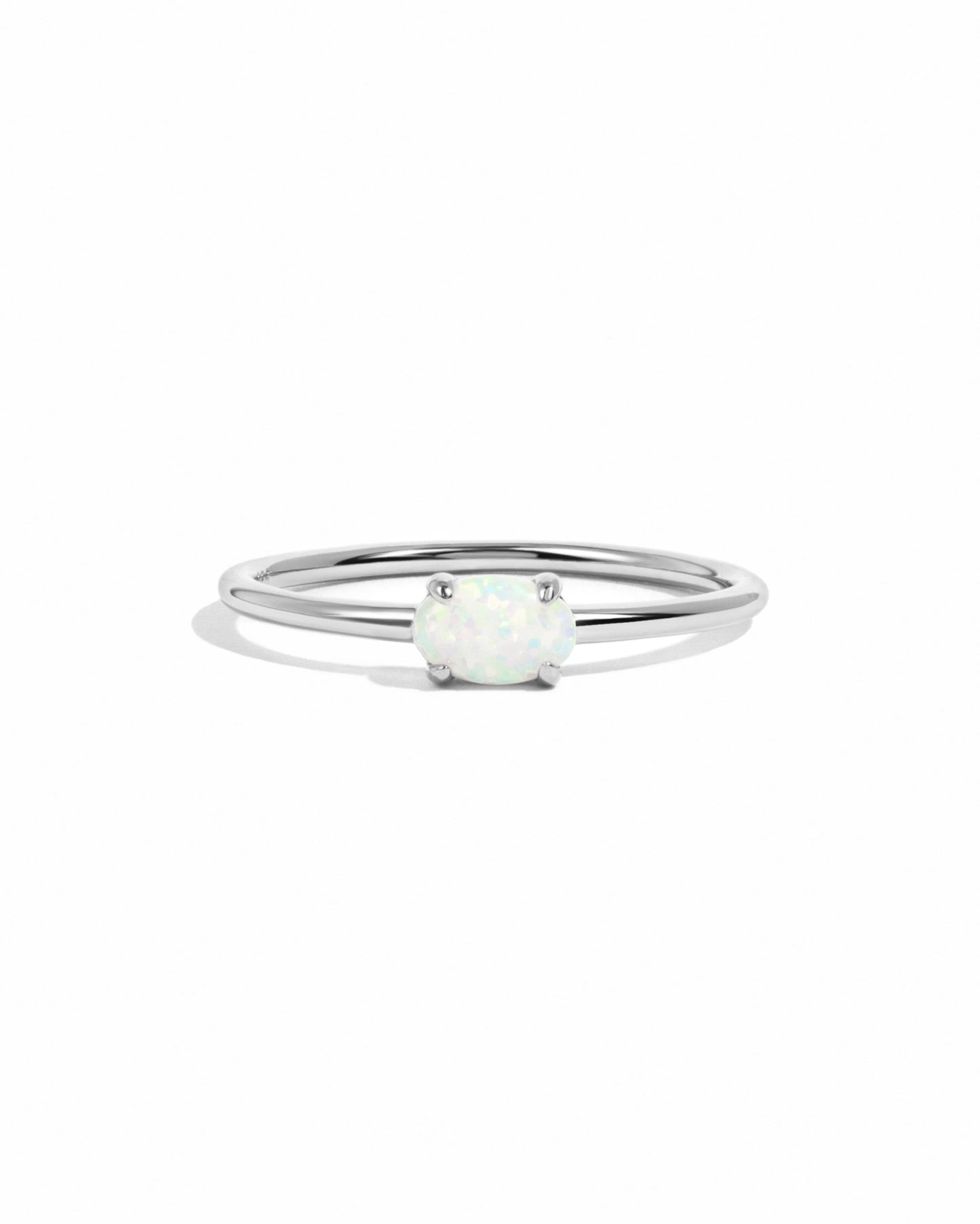 Opal Oval Ring