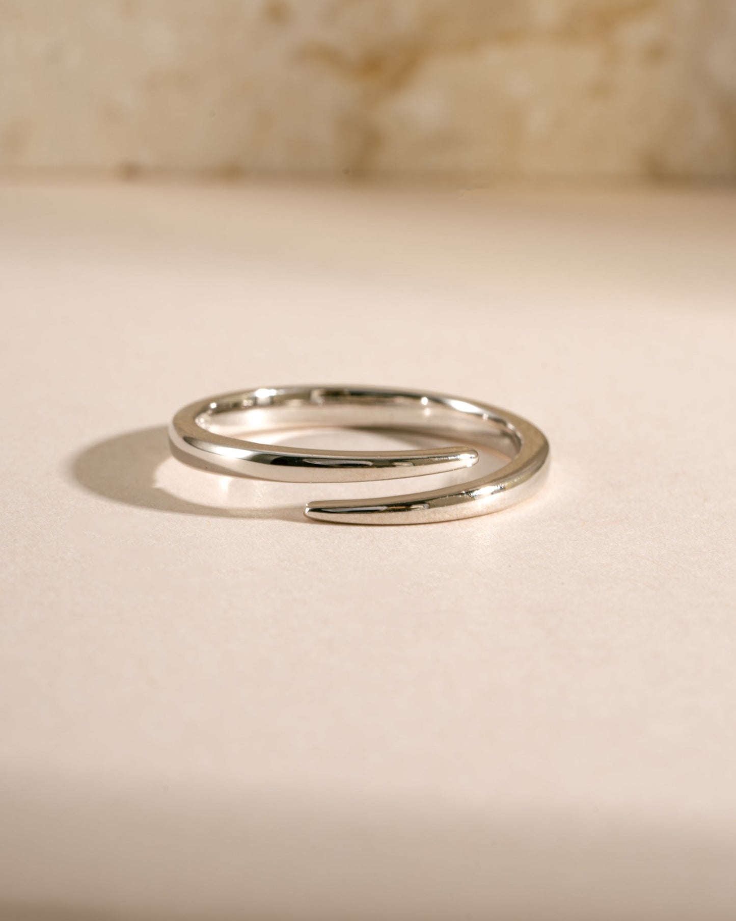 Open Spiral Ring