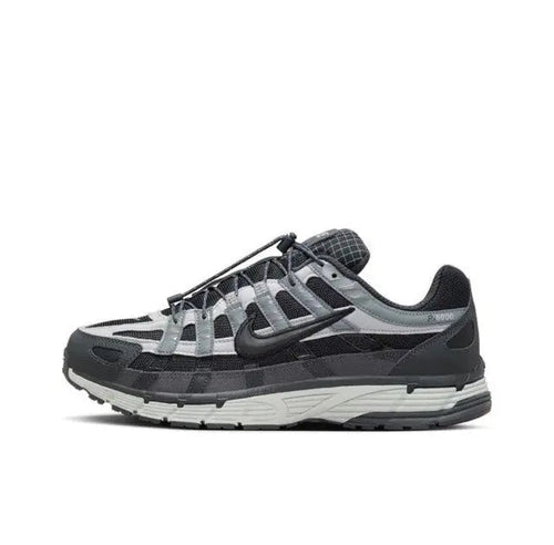 Nike P-6000 Premium sneakers, dark gray with light gray panels and white sole