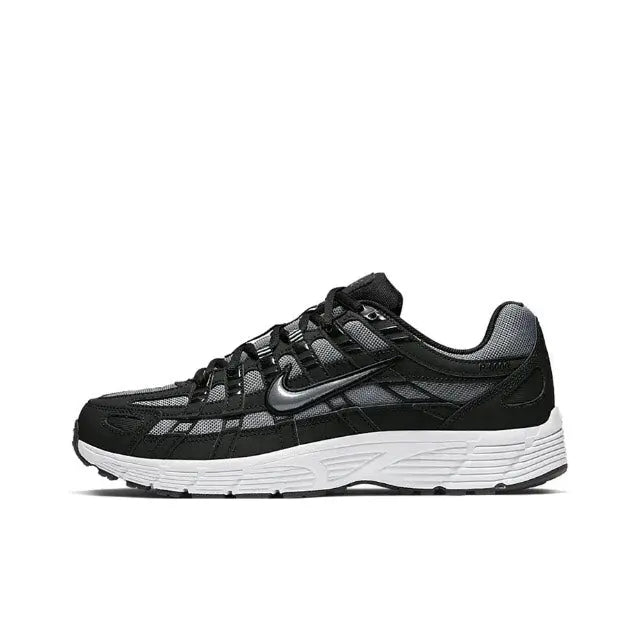 Nike P-6000 Premium sneaker in black with mesh upper and visible Swoosh