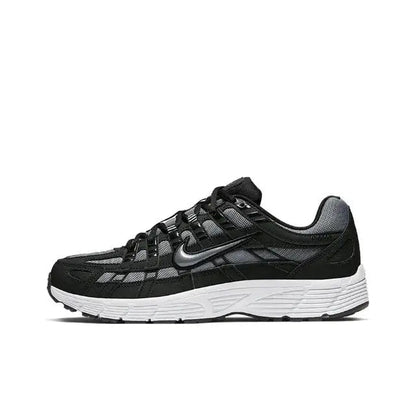 Nike P-6000 Premium sneaker in black with mesh upper and visible Swoosh