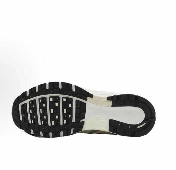 Nike P-6000 premium sneaker outsole, black tread with off-white midsole
