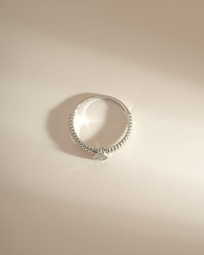 Pear Statement Ring