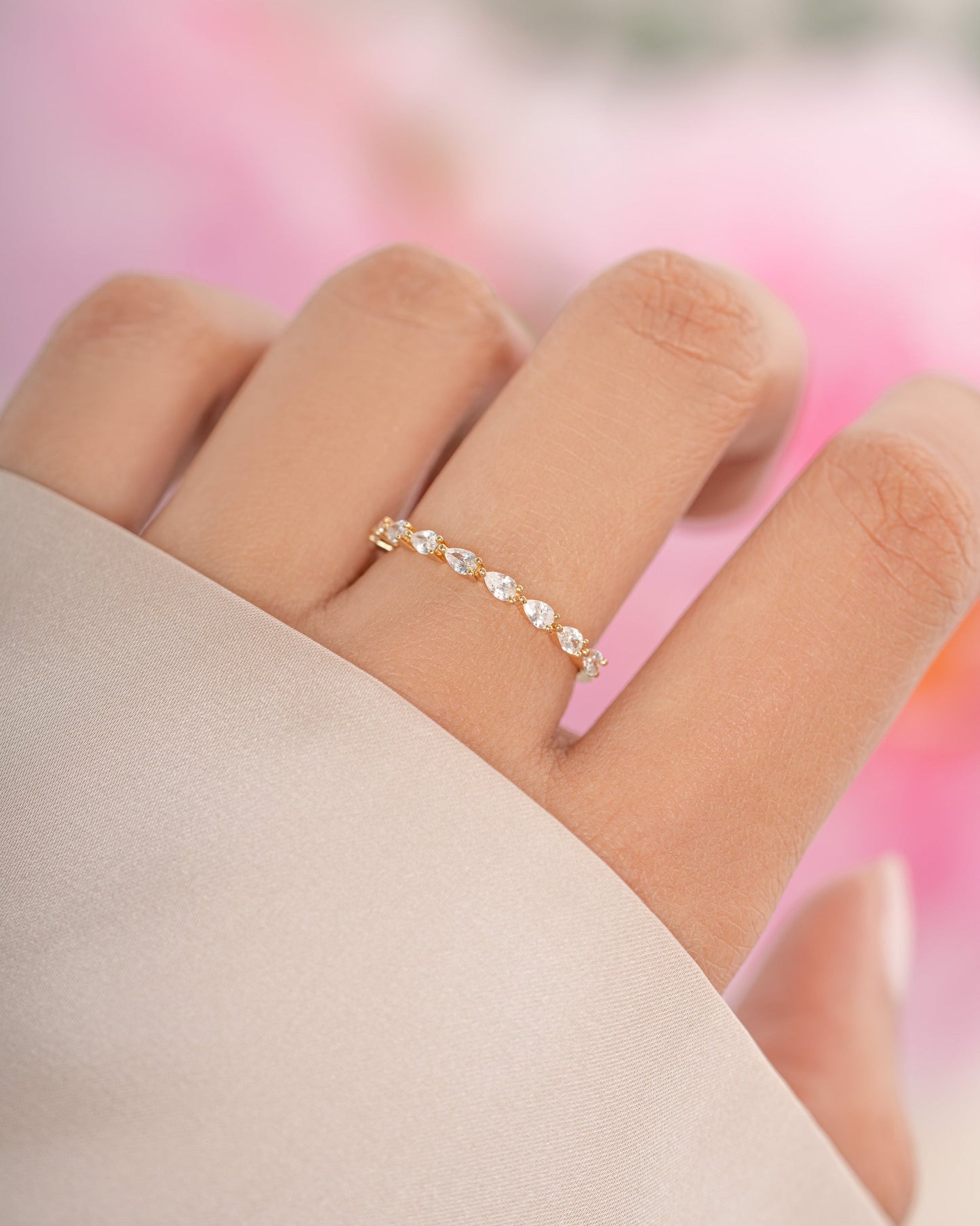 Pear Stone Stacking Band