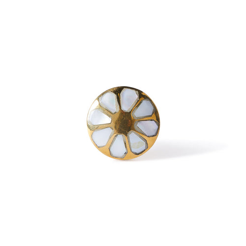 Pearl Flower Knob 3.6cm