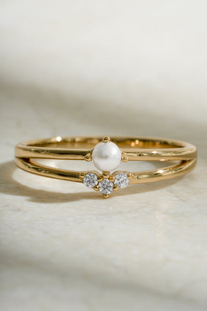 Pearl Ring Set