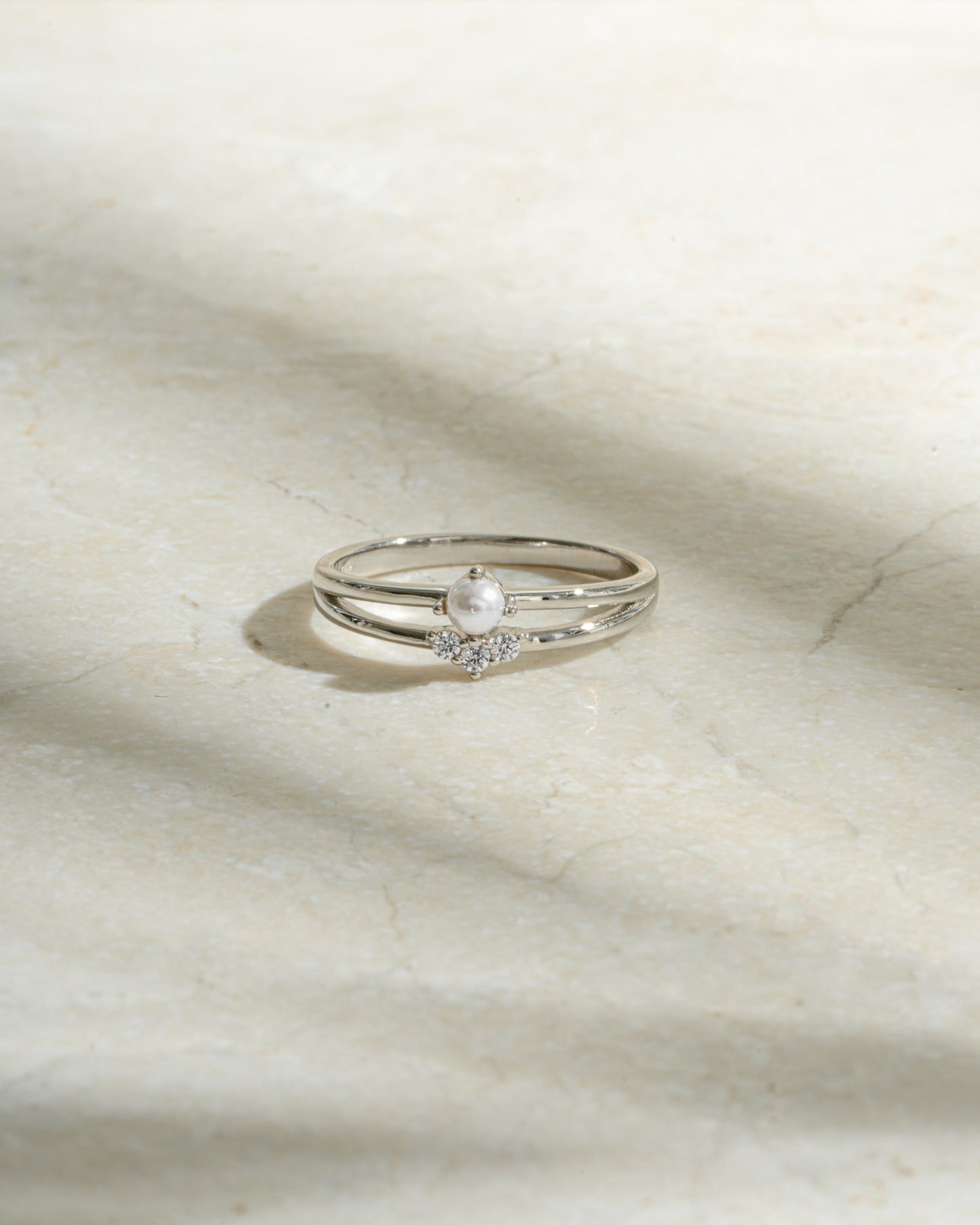 Pearl Ring Set