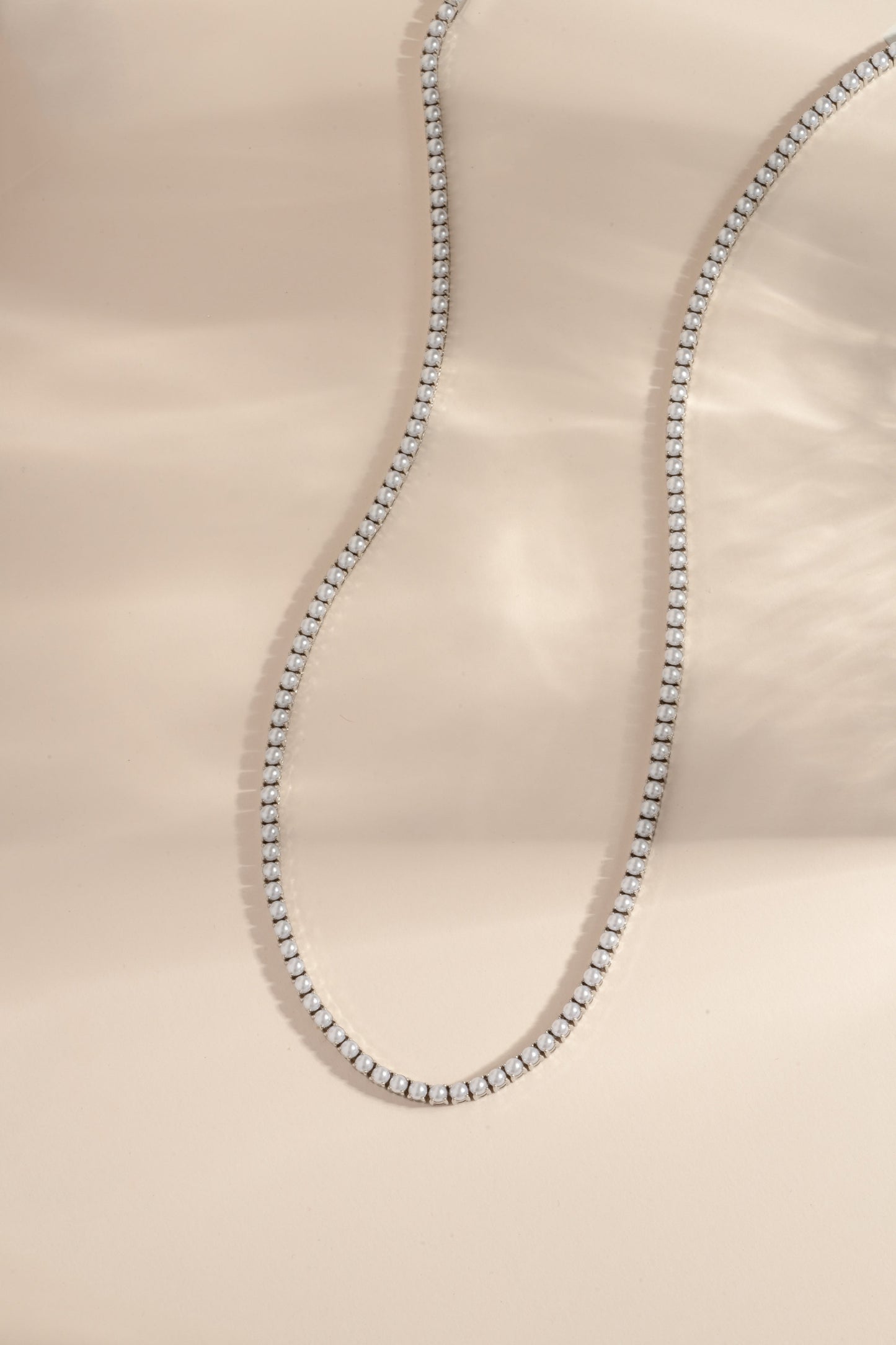 Pearl Tennis Necklace