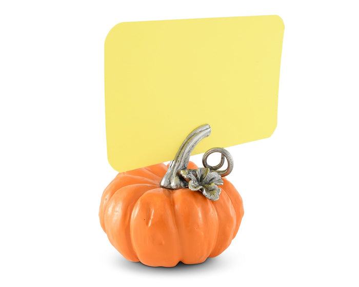 Pumpkin Place Card Holder
