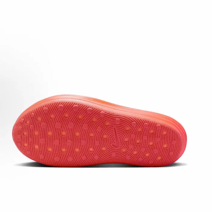 Nike ReactX Rejuven8 orange rubber outsole with traction pattern