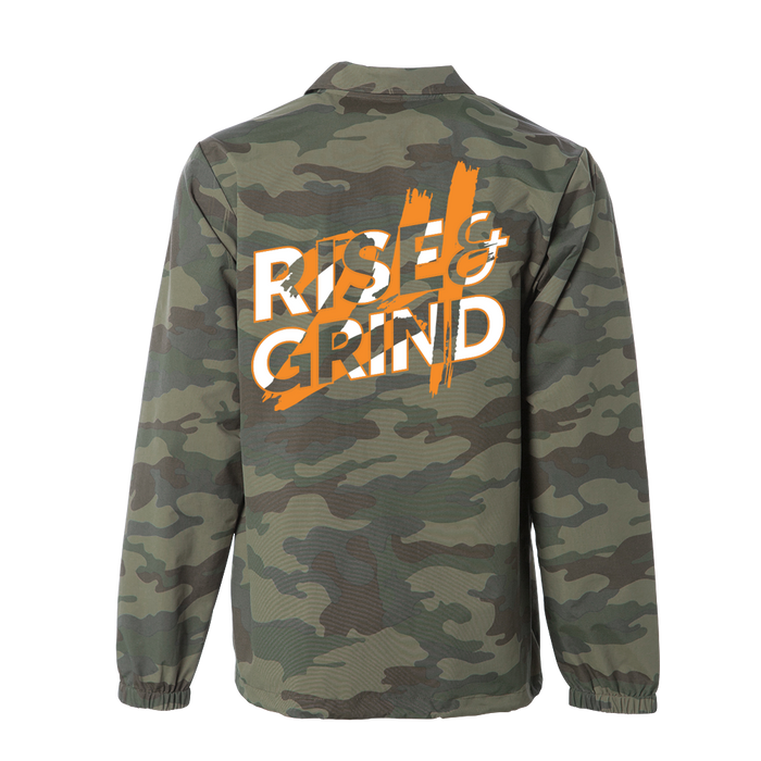 Rise & Grind Men’s Camo Jacket
