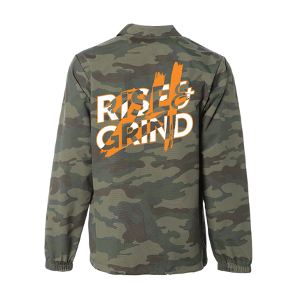 Rise & Grind Men’s Camo Jacket