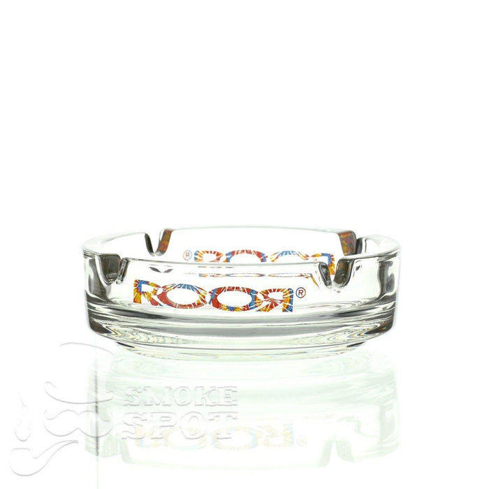 ROOR Ashtray Tie Dye vibrant glass ashtray - Smoke Spot Smoke Shop
