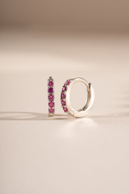 7mm Ruby Huggies