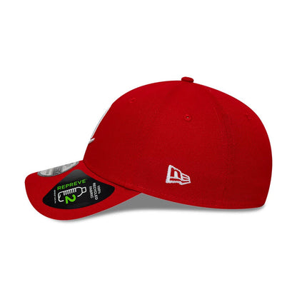 Pictured is this Catamaran Sail GP Repreve® 39THIRTY Stretch Fit cap in red. 6