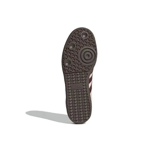 Adidas Samba OG shoes outsole view with textured rubber tread