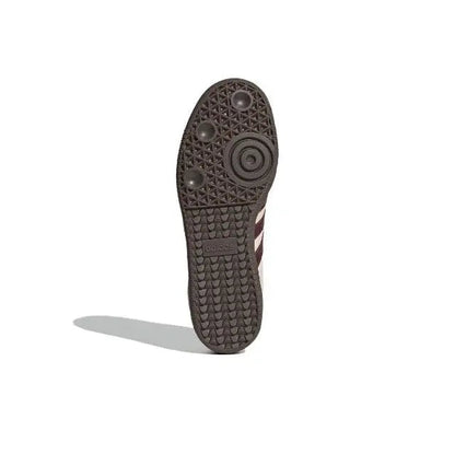 Adidas Samba OG shoes outsole view with textured rubber tread