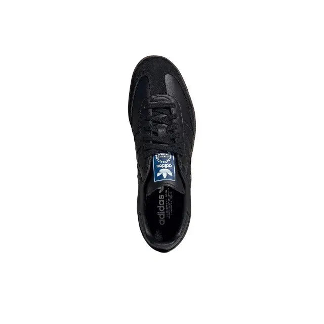 Adidas Samba OG sneakers, black insole with Adidas branding, top view