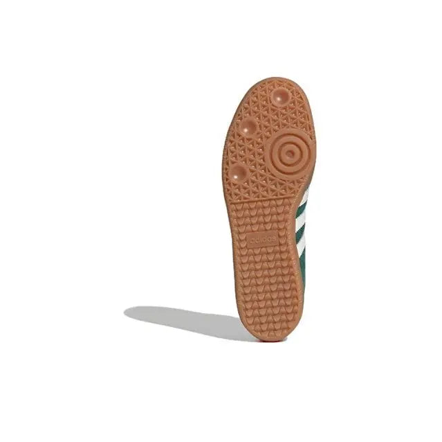 Adidas Samba Vegan sneakers outsole, tan rubber tread for grip