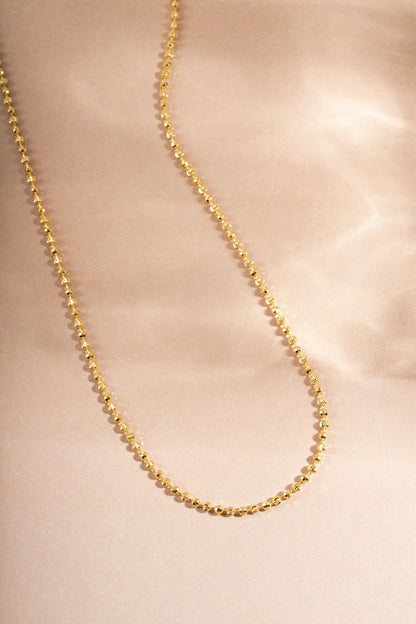 Diamond Cut Chain Necklace