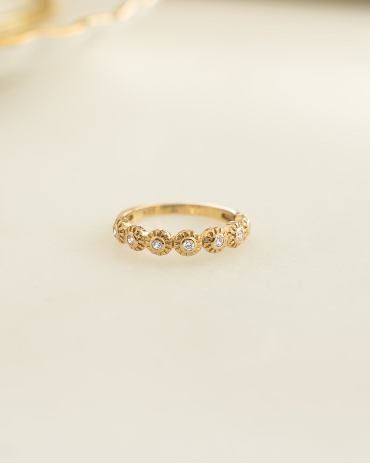 Bezeled Stacking Ring