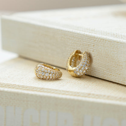 Basket Pave Hoops