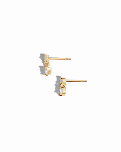 CZ Charm Studs