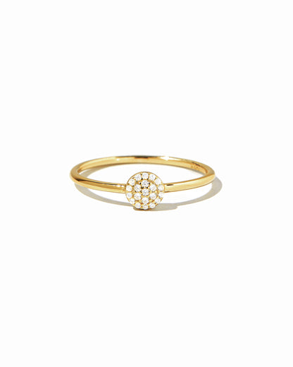 Pavé Circle Ring