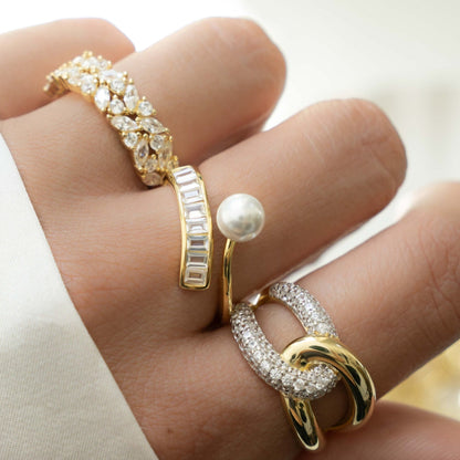 Double Cluster Ring