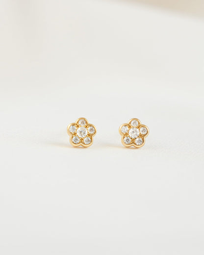 Floral Studs