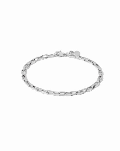 Tiny Link Paperclip Bracelet