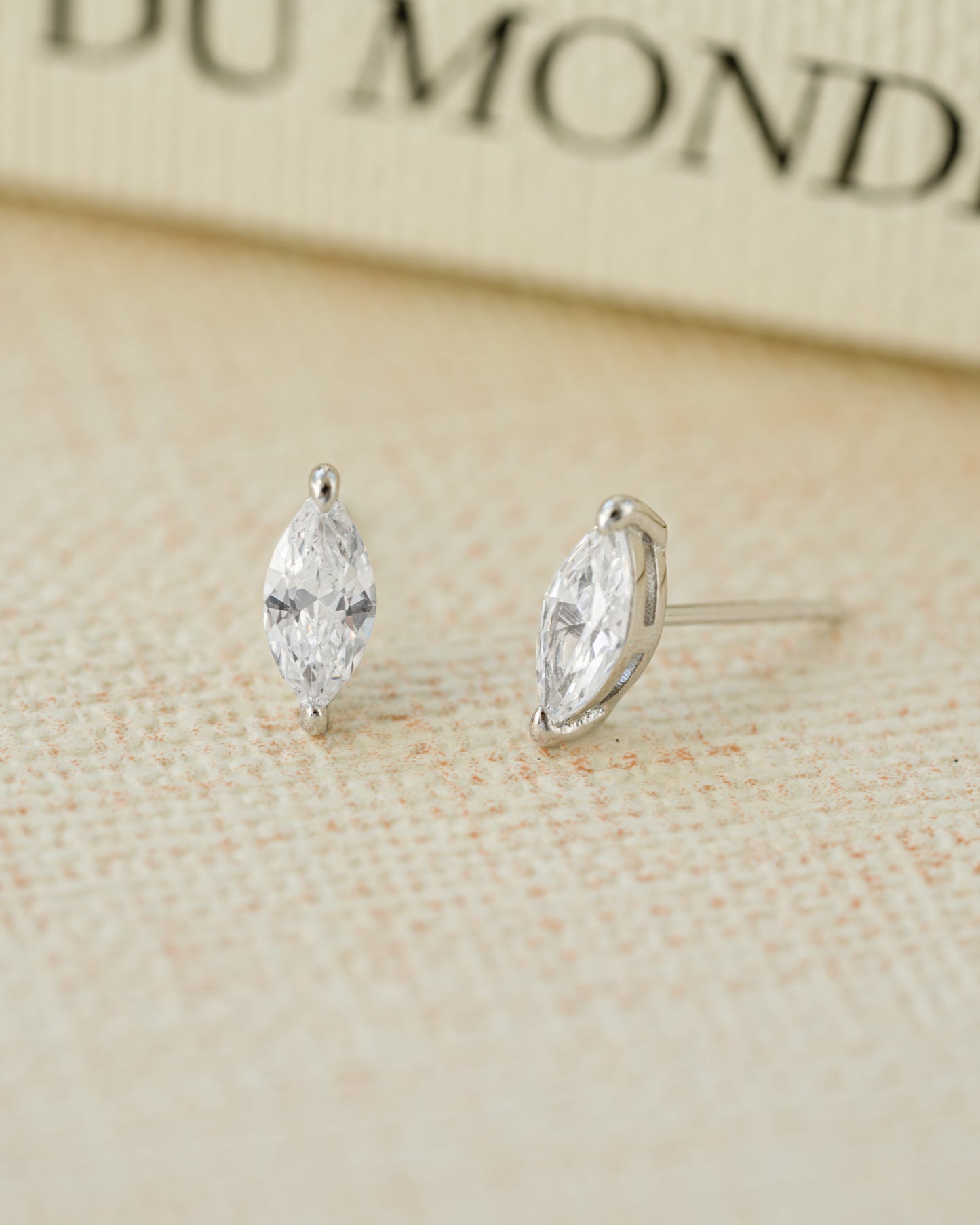 4x8mm Marquise Studs