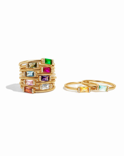 Diamond Simple Baguette Ring