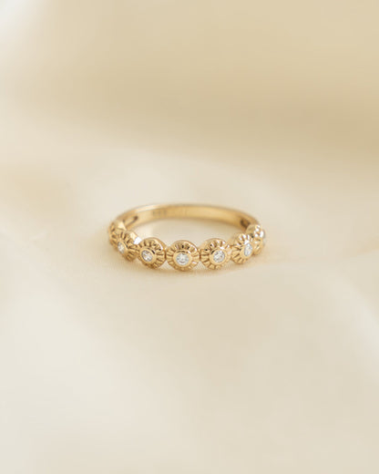 Bezeled Stacking Ring