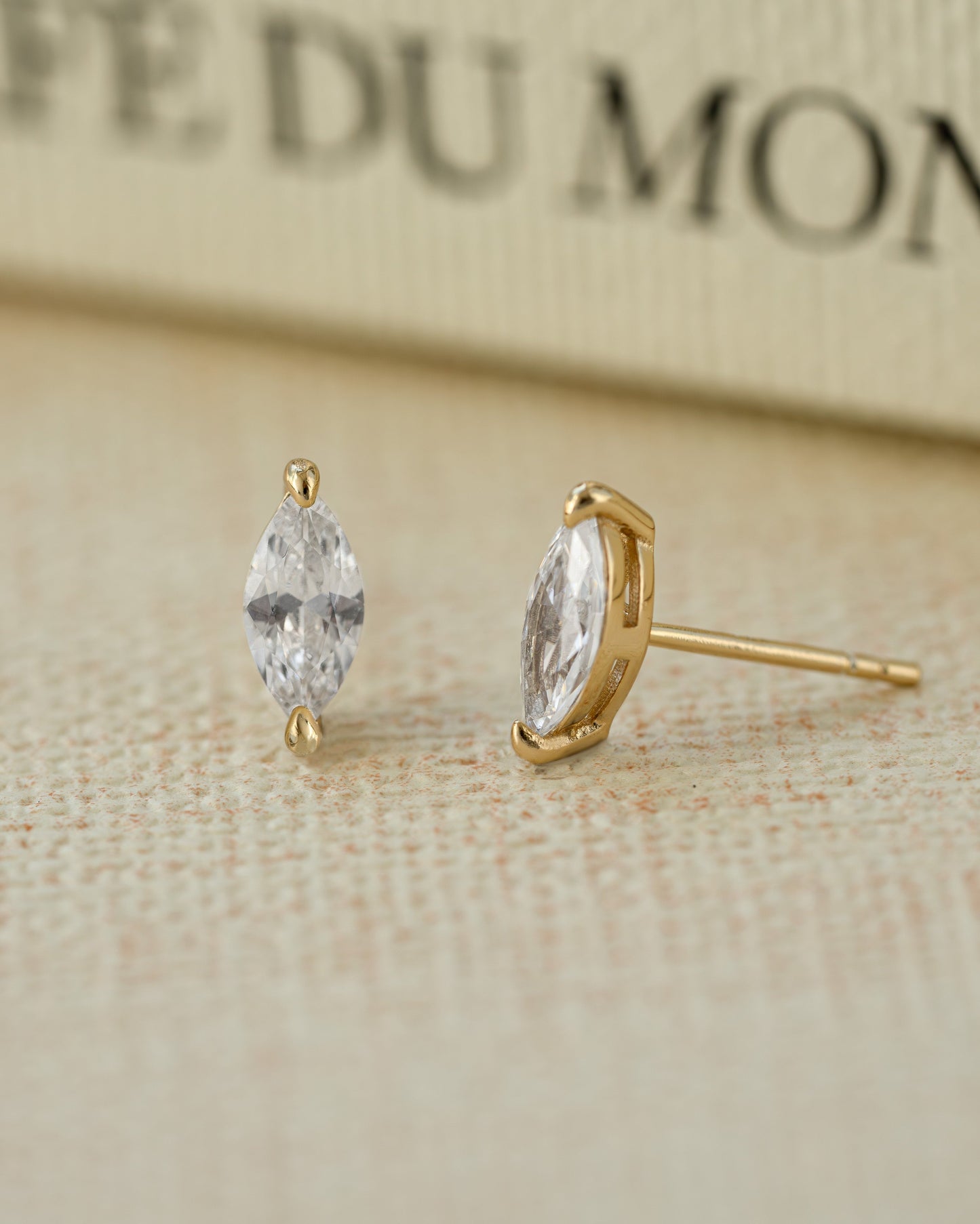 4x8mm Marquise Studs
