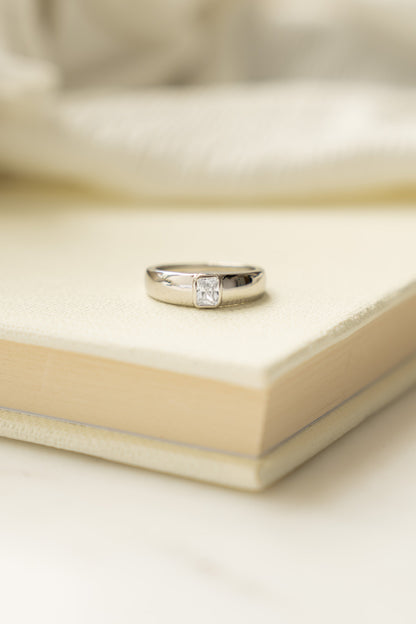 Baguette Dome Ring