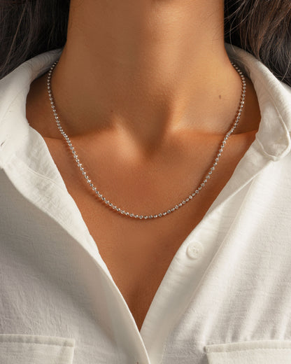 Diamond Cut Chain Necklace
