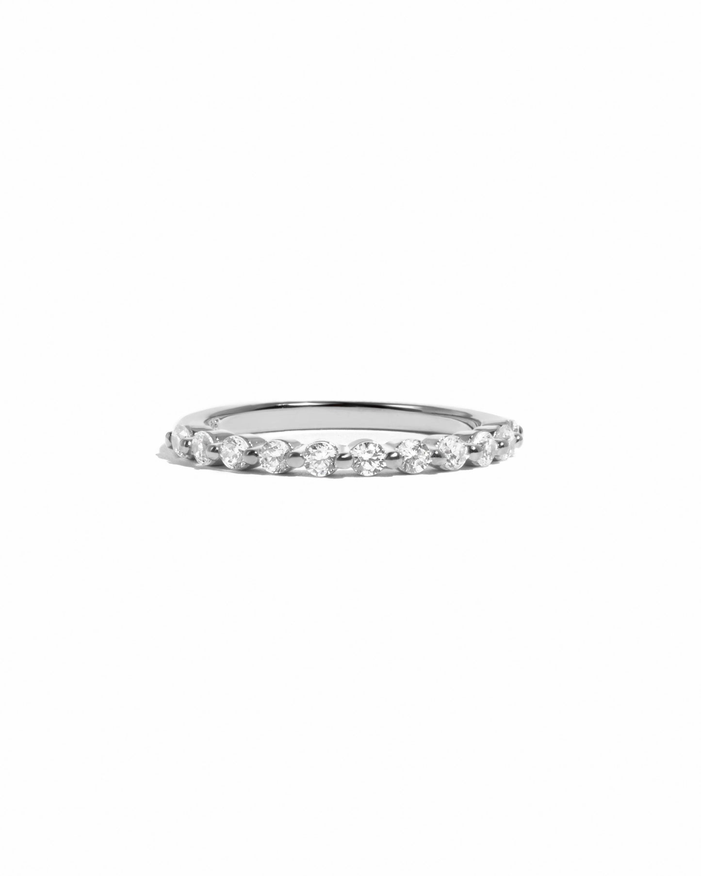 2mm CZ Stacking Ring
