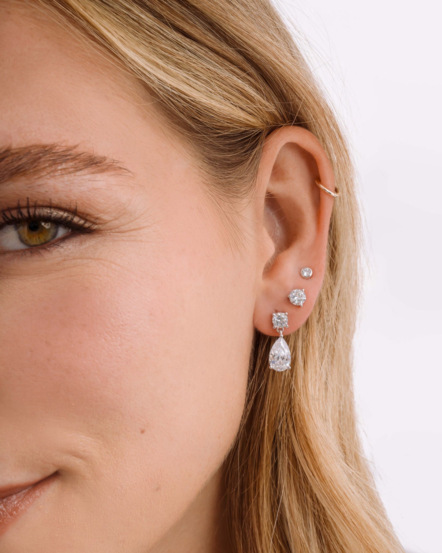 Camille Pear Drop Earrings