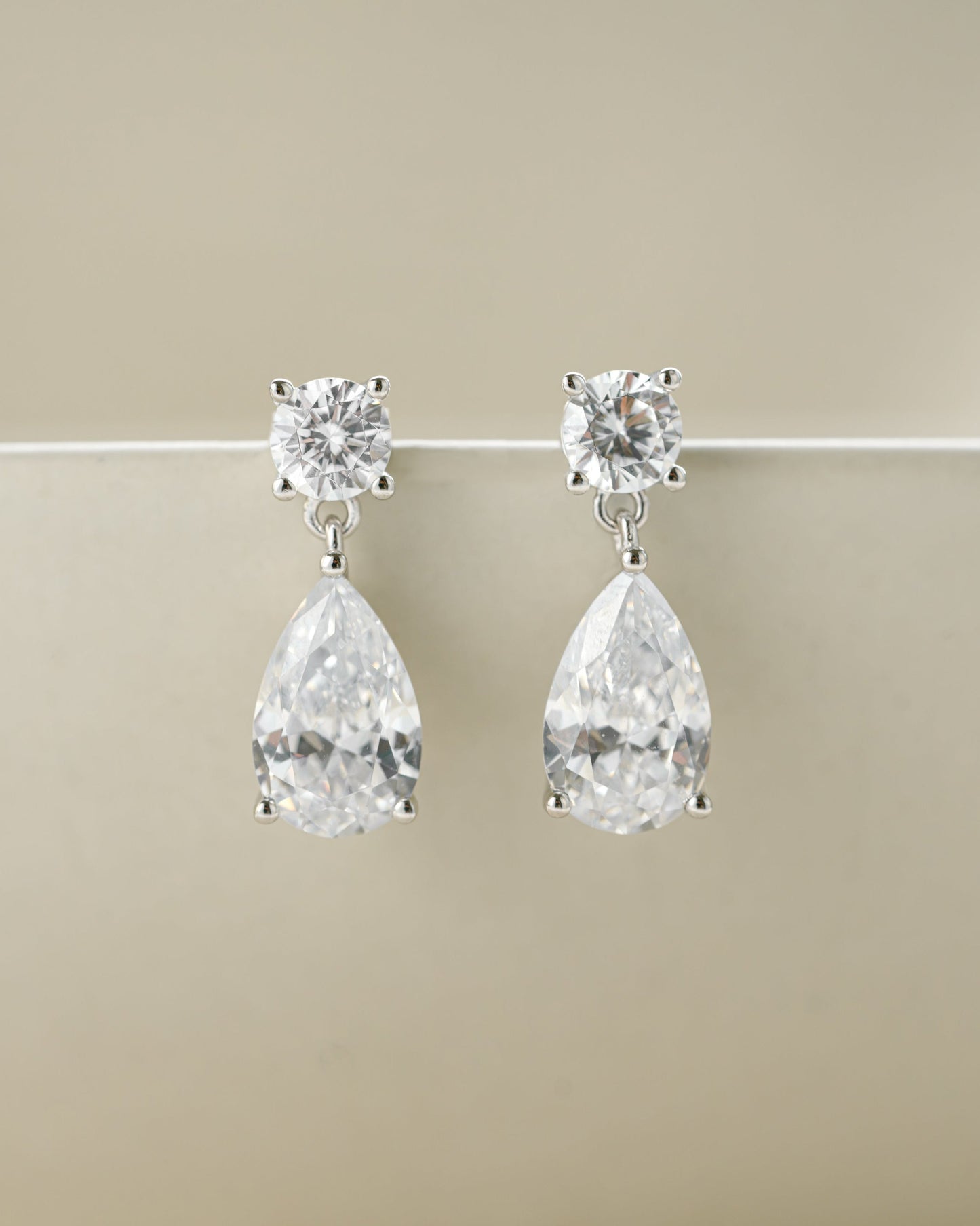 Camille Pear Drop Earrings