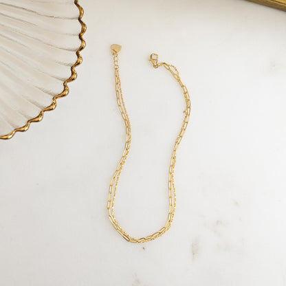 Two Dainty Anklet Set