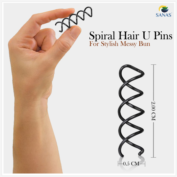 Spiral Bun Pins for Juda Hairstyles Hair Accessories for Women